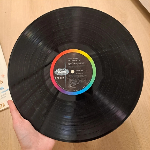 Vintage The Music Man Original Broadway Cast Vinyl Full Spectrum Of Sound Vinyl - Picture 6 of 7
